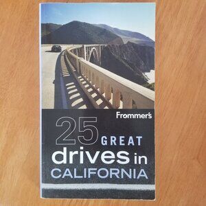 Frommer's 25 Great Drives in California Book Rood Trip Travel Guide Van Life